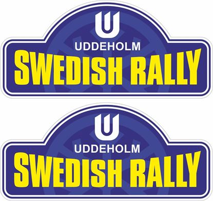 Picture of Swedish Rally Decals / Stickers