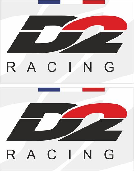 Picture of D2 Racing Decals / Stickers