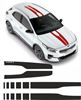Picture of Kia XCeed 2019 onwards over the top Stripes  EXACT FACTORY FIT