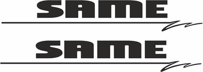 Picture of Same Decals  / Stickers