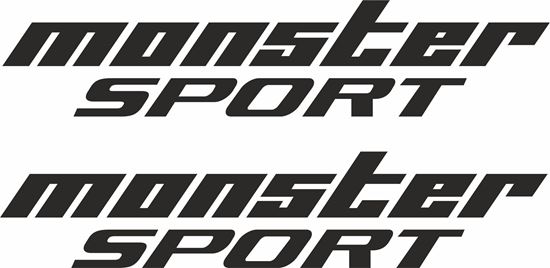 Picture of Monster Sport Decals / Stickers