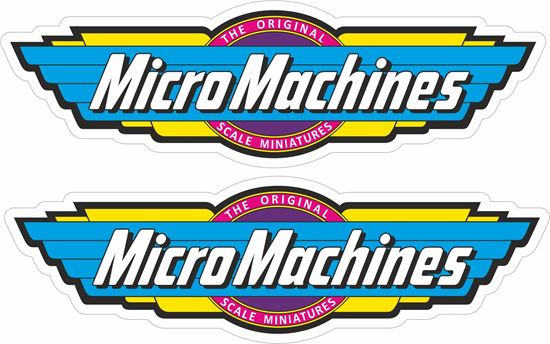 Picture of Micro Machines Decals / Stickers