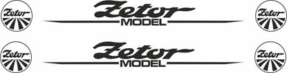 Picture of Zetor Model Decals  / Stickers