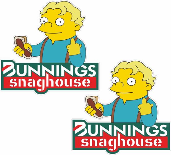 Picture of Bunnings snaghouse  Decals / Stickers