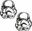 Picture of Storm Trooper Decals / Stickers