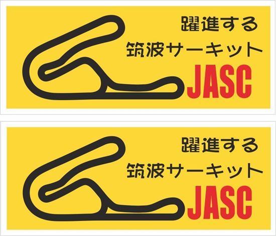 Picture of Tsukuba circuit Decals / Stickers