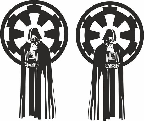 Picture of Star Wars Darth Vader Decals / Stickers