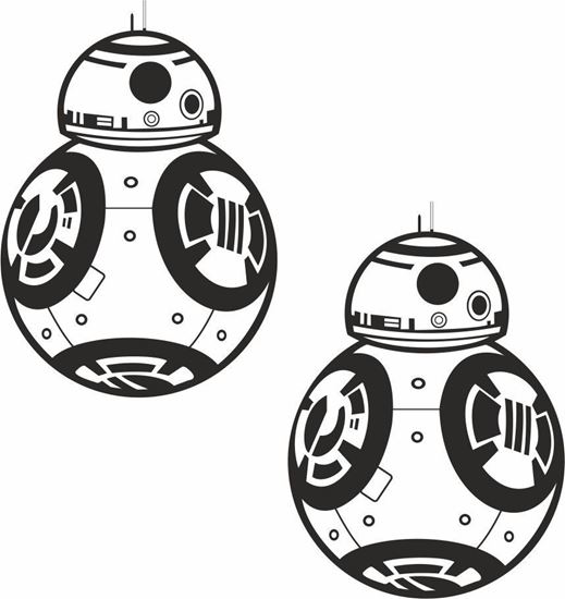 Picture of Sphero BB-8 Droid Decals / Stickers