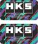 Picture of HKS Super Motor Oil Decals / Stickers