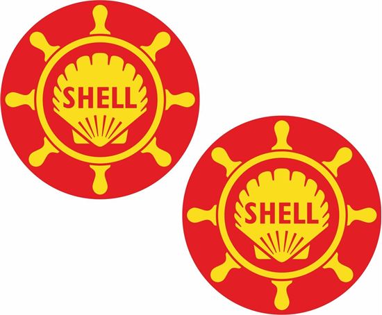 Picture of Shell Marine Decals / Sticker