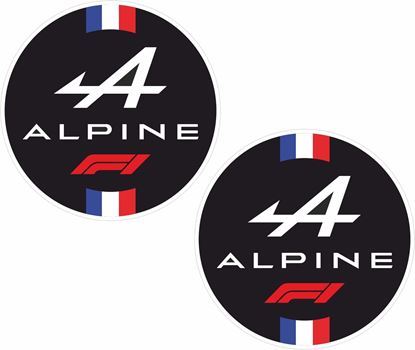 Picture of Alpine F1 Decals / Stickers