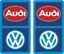 Picture of Audi VW Decals / Stickers