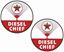 Picture of Texaco Diesel Chief Decals / Stickers