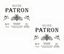 Picture of Silver Patron Decals / Stickers