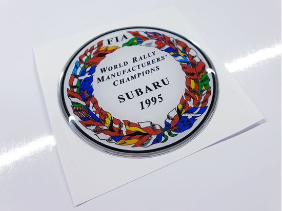 Picture of Impreza FIA rear adhesive Badge 1995