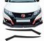 Picture of Front Bumper overlay Vinyl / Stickers for Civic FK2