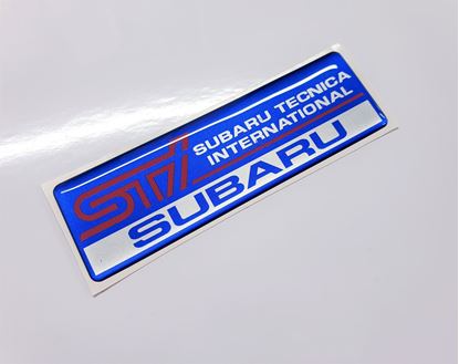 Picture of Impreza Sti 2002 - 07 rear Gel  Badge