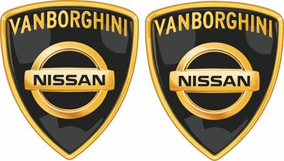 Picture of Nissan Vanborghini Decals / Stickers
