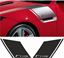 Picture of Jaguar F-Type Wing / Bonnet Decals / Stickers EXACT FACTORY FIT