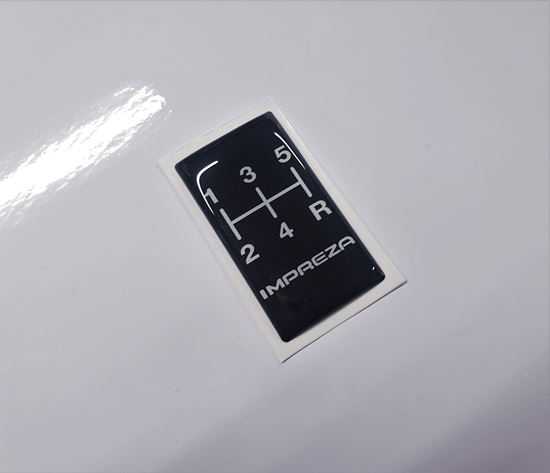 Picture of Gear Shift console Gel Badge