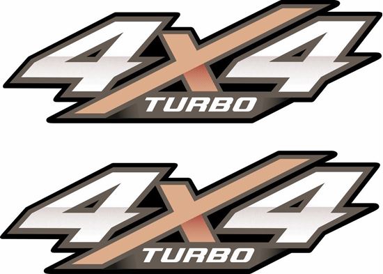 Picture of Turbo 2016 replacement side Bed Decals / Stickers