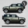 Picture of Defender 90 (new shape) side Stripes / Stickers