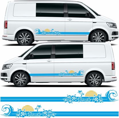 Picture of VW T5 / T6 Beach side Stripes / Graphics