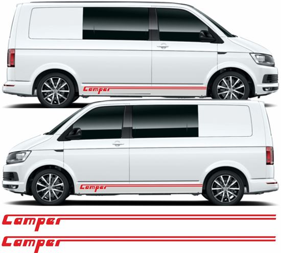 Picture of VW T5 / T6 Camper Stripes / Stickers