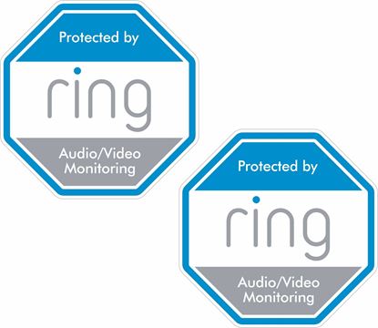 Picture of ring Audi/Video Monitoring Decals / Stickers