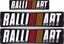 Picture of Ralliart replacement exterior adhesive Badges