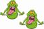 Picture of Slimer Ghostbusters Decals / Stickers