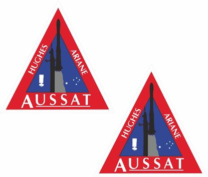 Picture of Hughes Ariane Aussat NASA  Decals / Stickers