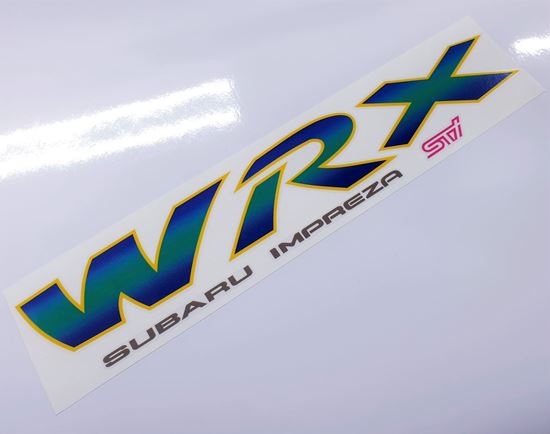 Picture of Impreza STi Type RA Version 1 & 2 rear Hatch Decal / Sticker