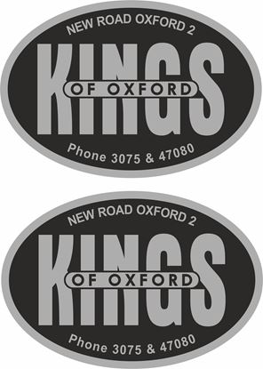 Picture of Kings Of Oxford - Birmingham Dealer  Decals / Stickers