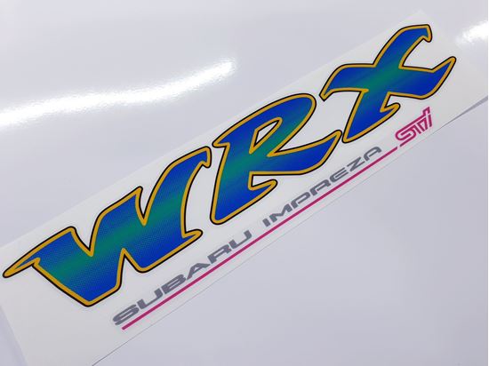 Picture of Subaru Impreza STi Version 3 / 4 rear Hatch Decal / Sticker