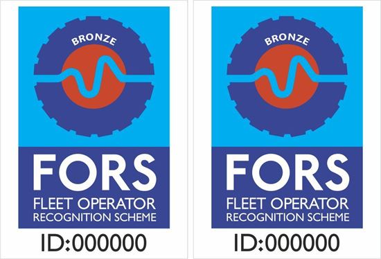 Picture of FORS Bronze contractor Decals / Sticker