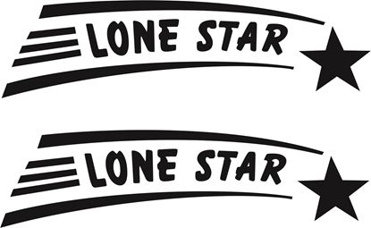 Picture of Lone Star Decals  / Stickers