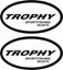 Picture of Trophy Sport Fishing Boats Decals  / Stickers