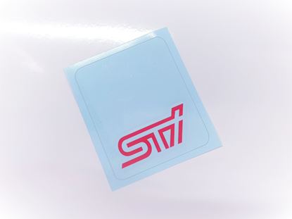 Picture of Impreza STi GC / GF rear Wing clear protector PPF Vinyl / Sticker