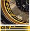 Picture of BMW R1200GS Adventure 2006-2018 / R1250GS Adventure 2019- Wheel Rim Decals / Stickers
