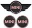 Picture of MINI R55 R56 R57 rear and Bonnet Badge Gel overlays