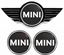 Picture of MINI R55 R56 R57 rear and Bonnet Badge Gel overlays