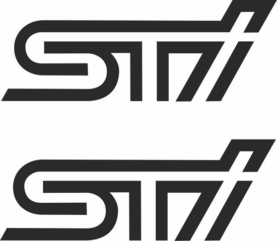 Picture of STi Decals / Stickers