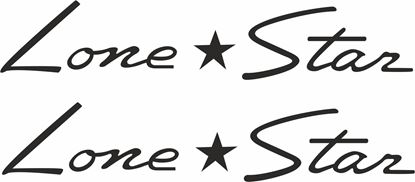 Picture of Lone Star Decals  / Stickers