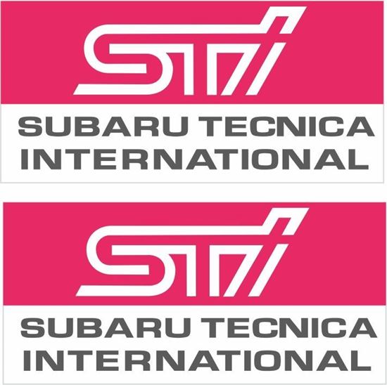 Picture of STi Decals  / Stickers