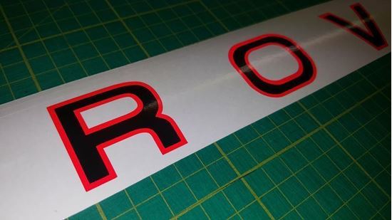 Zen Graphics - Range Rover Classic REFLECTIVE rear or Bonnet ...
