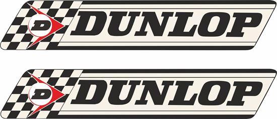 Picture of Dunlop Tyre Service Decals / Stickers