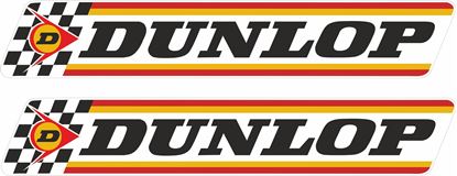 Picture of Dunlop Tyre Service Decals / Stickers