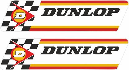 Picture of Dunlop Tyre Service Decals / Stickers