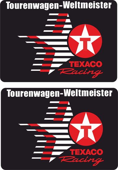 Picture of Texaco Racing Decals / Stickers